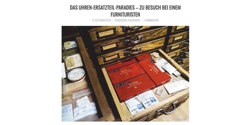 Das Uhren-Ersatzteil-Paradies